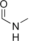 N-metilformamidin iskelet formülü