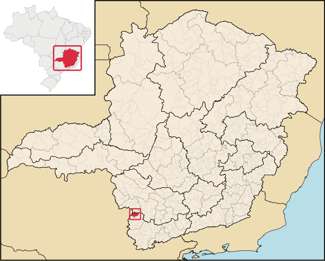 Localização de Botelhos em Minas Gerais