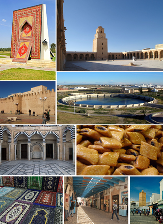 <span class="mw-page-title-main">Kairouan</span> City in Kairouan Governorate, Tunisia