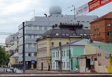 Blick auf die Obraztsova-Straße