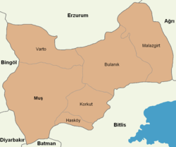 Provincia De Muş: Provincia de Turquía