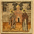 Mural from the Church of Dormition of the Mother of God (Delphi), 18th cent. Byzantine and Christian Museum, Athens.