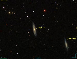 미국 하와이에 위치한 천문대 Pan-STARRS로 본 NGC 177.