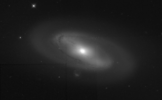 NGC 4260 Barred spiral galaxy in the constellation Virgo