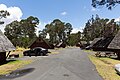 English: Cabins at the Namakani Paio Campground at Hawaiʻi Volcanoes National Park