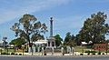 English: War memorial cenotaph (relocated in 2016) at Narromine, New South Wales