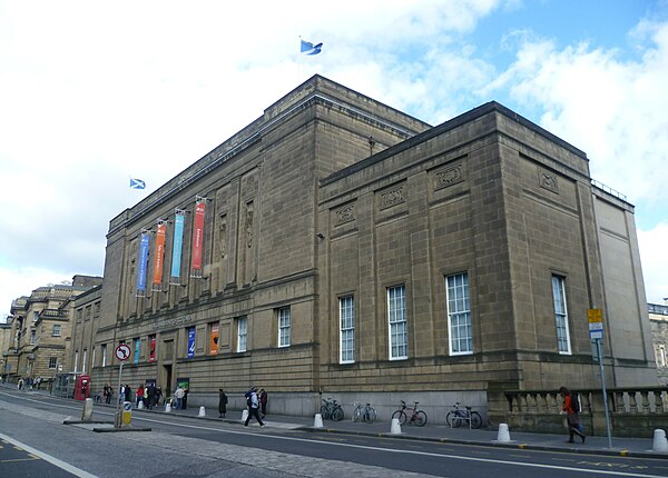 National Library of Scotland building on George IV Bridge, Edinburgh