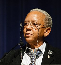 Nikki Giovanni speaking at Emory University 2008 (cropped)