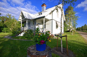 Former workers' apartment on Långgrundgatan.