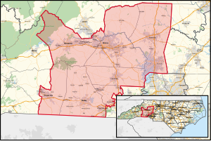 District boundaries from 2023 to 2025