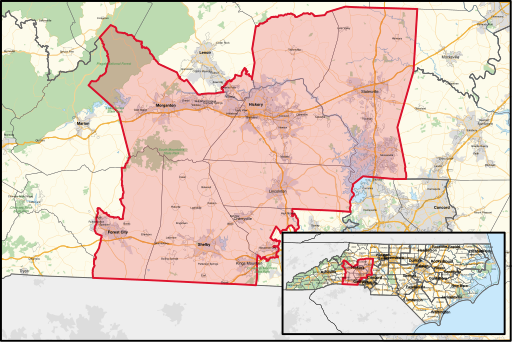 North Carolina's 10th congressional district (2023–2025) (new version)