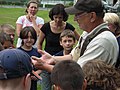 Thumbnail for File:Novak showing female crayfish (4741802017).jpg