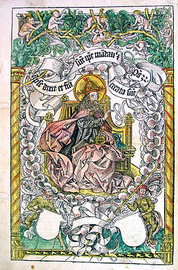 Nuremberg Chronicle God creating the world