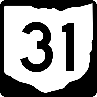 <span class="mw-page-title-main">Ohio State Route 31</span> State highway in Ohio, US