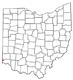 Location of Harrison, Ohio