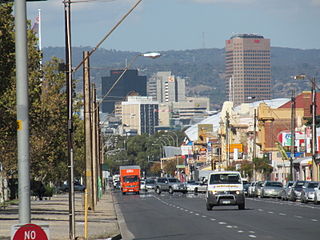 Port Road, Adelaide road in Adelaide