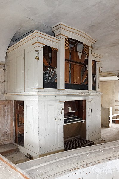 File:Oberschöna Bräunsdorf Kapelle Orgelansicht.jpg