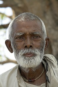 Old man, Bihar, India, 2012