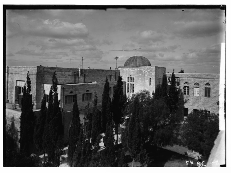 File:Olivet, Scopus, and Gethsemane. Mount Scopus. (The Hebrew University) LOC matpc.05900.tif