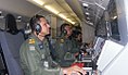 Airmen aboard an Indian Navy P-8I aircraft search the Southern Indian Ocean/Askar udara pesawat P-8I Tentera Laut India sedang mencari di Laut India Selatan/印度海军飞行员驾驶P-8I飞机搜索南印度洋