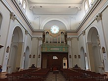 Cantoria e organo della chiesa di Campodoro (PD)