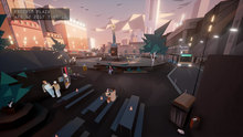 The Freedom Plaza in Bonton, seen in the opening cutscene Orwell video game screenshot 7.png