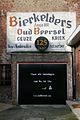 Az Oud Beersel sörfőzde bejárata
