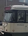 Oude tram met nieuwe lijnfilm op eerste dag van verlenging naar P+R Zuid