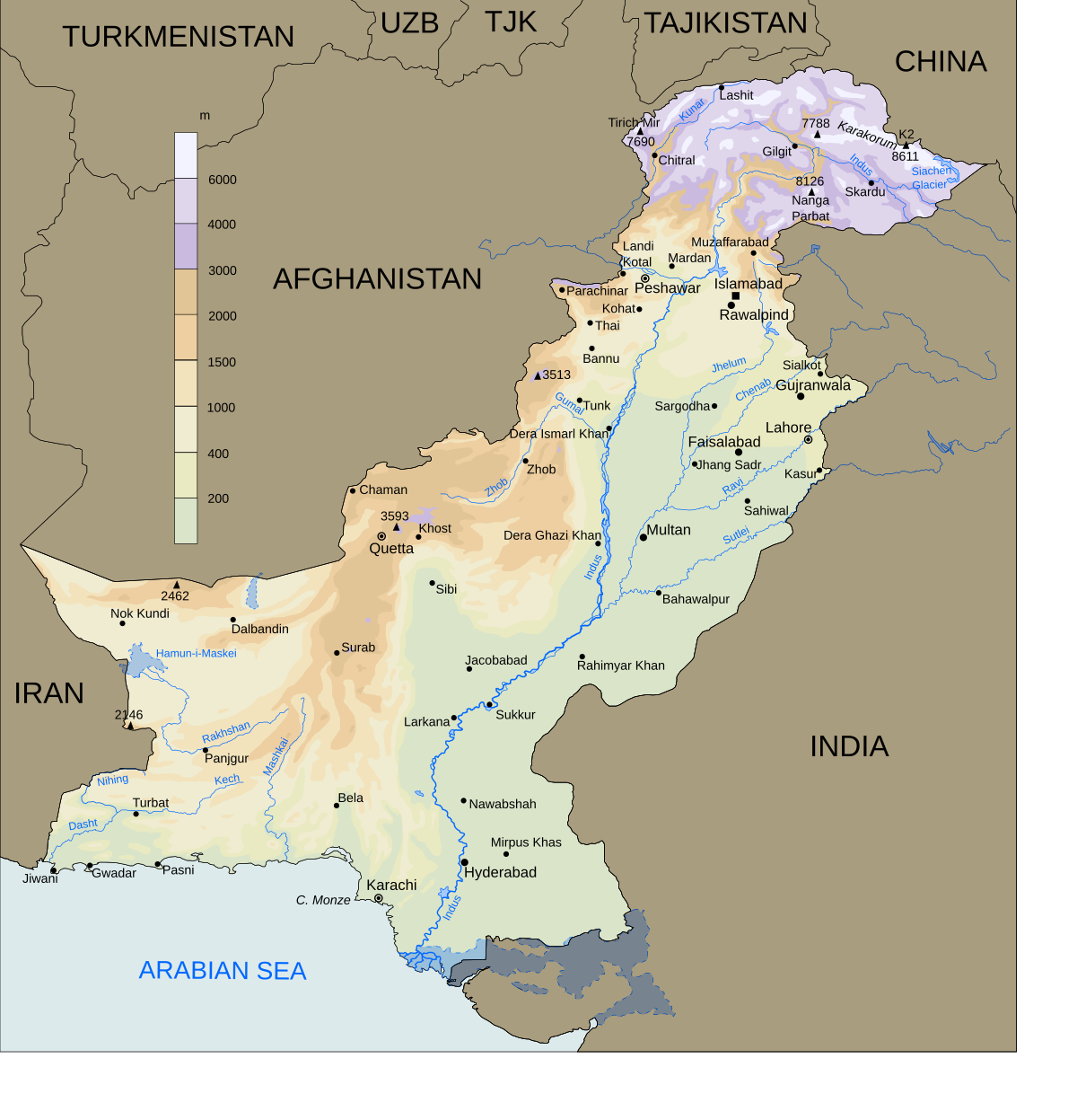 map of sheikhupura pakistan