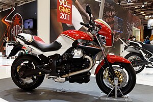 Paris - Salon de la moto 2011 - Moto Guzzi - 1200 Sport 8V ABS Corsa - 001.jpg