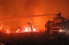 Wildfire in the Emas National Park, Brazil Photograph: Mario Barroso