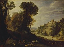 Paul Bril – Paysage de montagne