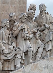 Detail of the Monument to the Portuguese Discoveries, Lisboa