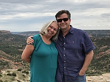 Philippe Porée-Kurrer e sua esposa Marylis, Texas, julho de 2017