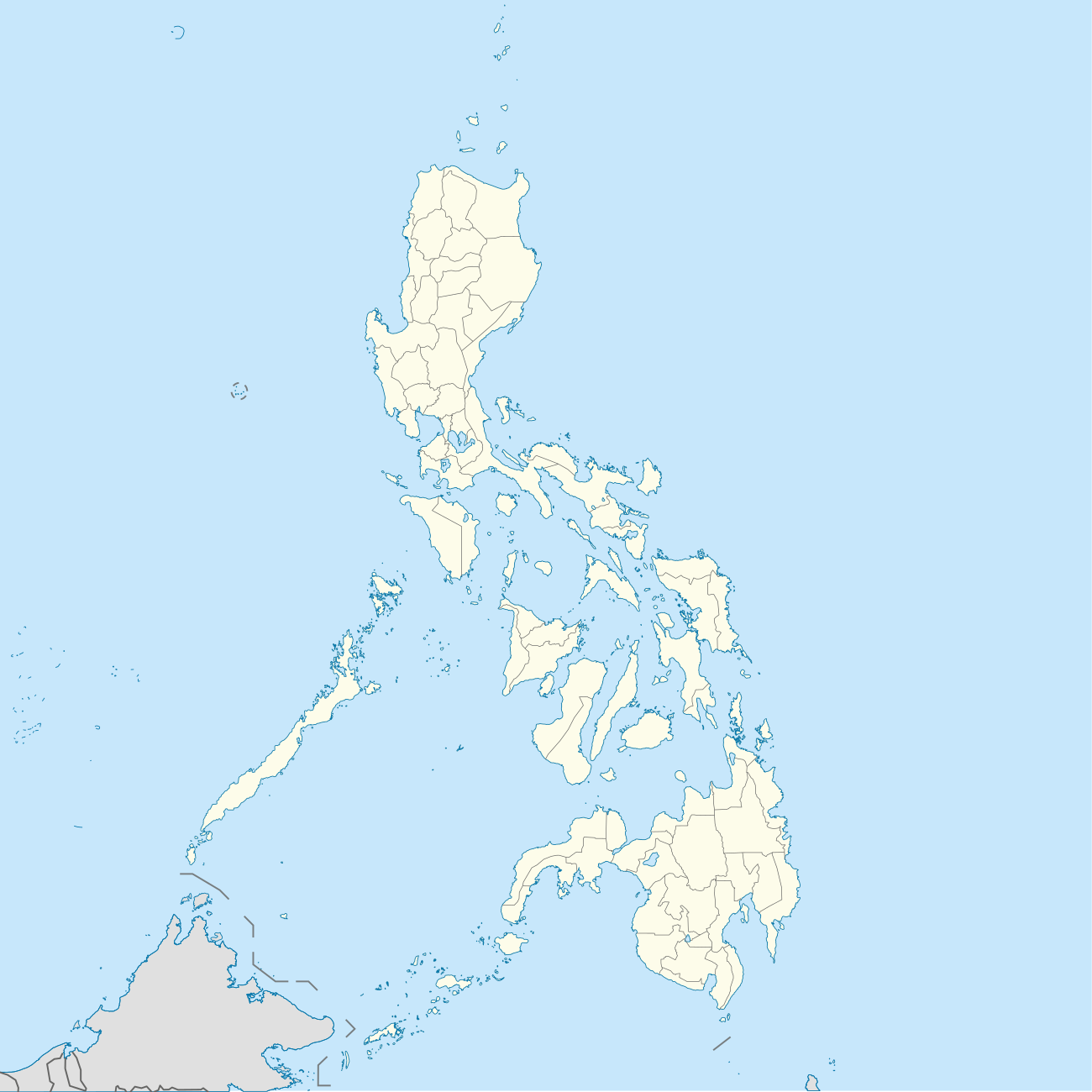 Filippin prezidentlarining ro'yxati viloyatlarga qarab Filippinda joylashgan