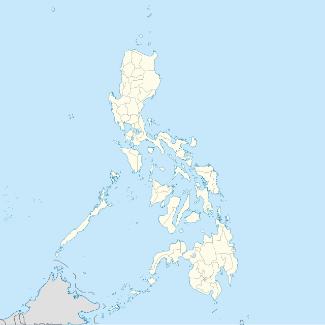 塔克洛班市在菲律賓的位置