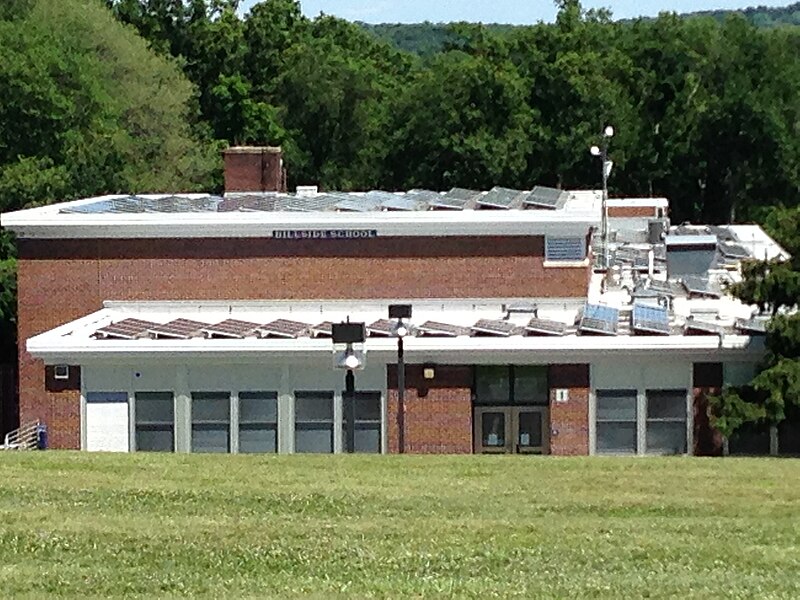 File:Photovoltaic panels on a school building.jpg