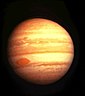 Billede af Jupiter taget af Pioneer 10