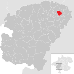 Pitzenberg - Carte