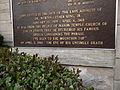 Thumbnail for File:Plaque Outside Mason Temple Church of God in Christ - Where Martin Luther King Delivered His Mountaintop Speech - Downtown Memphis - Tennessee - USA.jpg