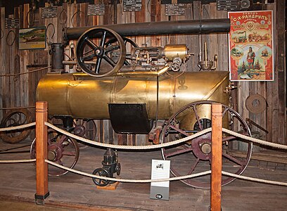 Traction engine Société française de matériel agricole et industriel (SFMAI) Traktormuseum Bodensee Uhldingen-Mühlhofen