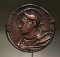 Medalla renacentista atribuída a Jean Gauvain (activo 1501-1547).