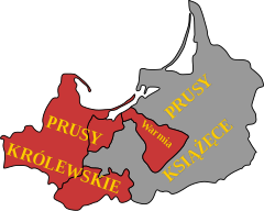 Mapa Prus