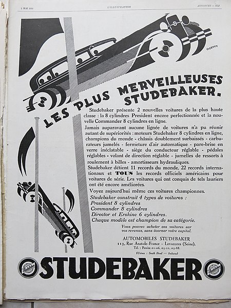 File:Publicité Studebaker (1929).jpg