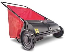 Push lawn sweepers are lightweight and ideal for smaller lawns Push Sweeper.jpg