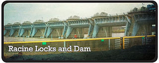 Racine Lock and Dam Dam in Ohio/West Virginia border