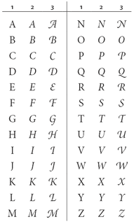 <span class="mw-page-title-main">Swash (typography)</span> Typographical flourish found on some letterforms, particularly in italics