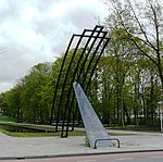 Monument in Reidingpark van Ids Willemsma