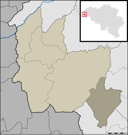 موقعیت رنینگلست در نقشه