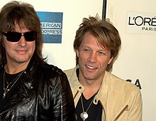 Richie Sambora and Jon Bon Jovi at 2009 Tribeca.jpg
